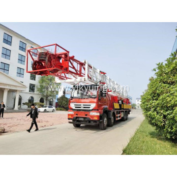 5500m Truck-mounted Oil Well Workover Rig